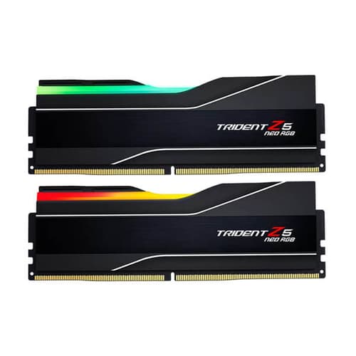 G.Skill Trident Z5 Neo RGB 64GB (32GBx2) DDR5 6000MHz Desktop RAM (Matte Black)